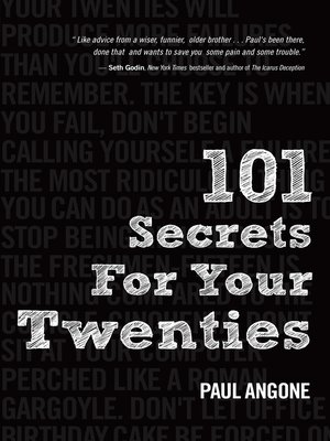 cover image of 101 Secrets For Your Twenties